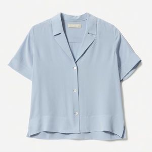 The Clean Silk Short-Sleeve Notch Shirt - Everlane